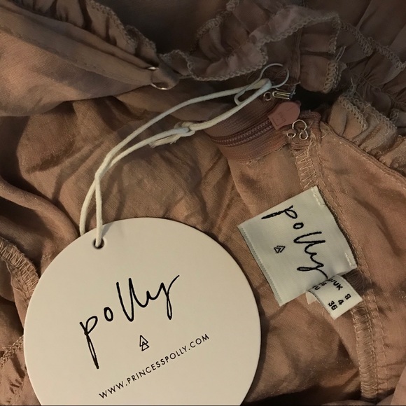 Mocha Mini Dress (S) - Picture 7 of 8